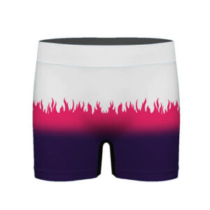Kagaya Pink Purple Flame-Like Pattern Boxer Shorts