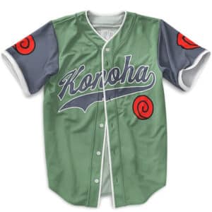Konoha Jonin Shinobi Cosplay MLB Baseball Uniform