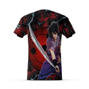 Sasuke Of The Sharingan Bloody Red T-Shirt