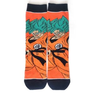 Son Goku Super Saiyan Blue Kaioken DBZ Socks
