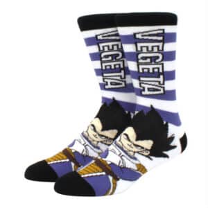 Vegeta Saiyan Prince First Form Dragon Ball Socks