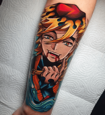 Upper-Rank Two Doma Arm Tattoo