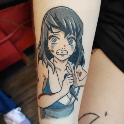 Kunoichi Suma Arm Tattoo