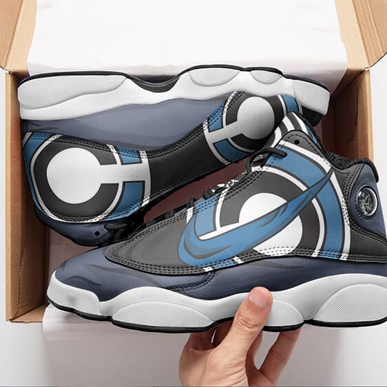 Capsule Corp Nike Swoosh Art Cool Basketball Shoes