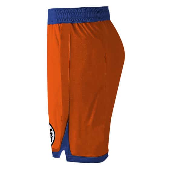 DBZ Son Goku Kanji Orange Basketball Jersey Shorts