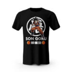 Dragon Ball Goku Fighting Stance Kanji T-Shirt