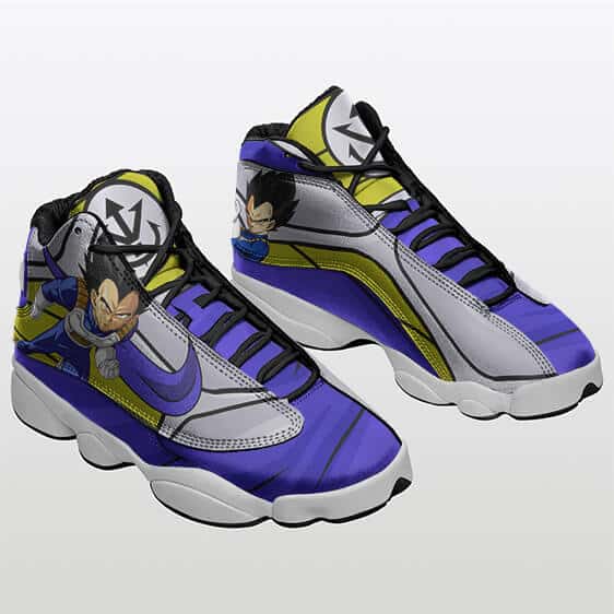 Saiyan Prince Vegeta Armor Art Basketball Shoes