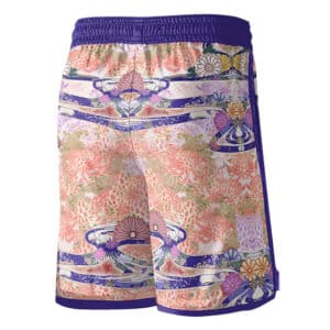 Amane Ubuyashiki Flower Painting Jersey Shorts