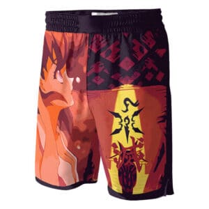 Demon Slayer Suma Abstract Japanese Art NBA Shorts