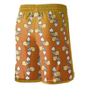 Jigoro & Zenitsu Funny Chibi Pattern Jersey Shorts