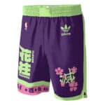 Kanae Kocho Adidas Flower Hashira NBA Shorts