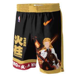 Kyojuro Rengoku Nike Fire Hashira Jersey Shorts