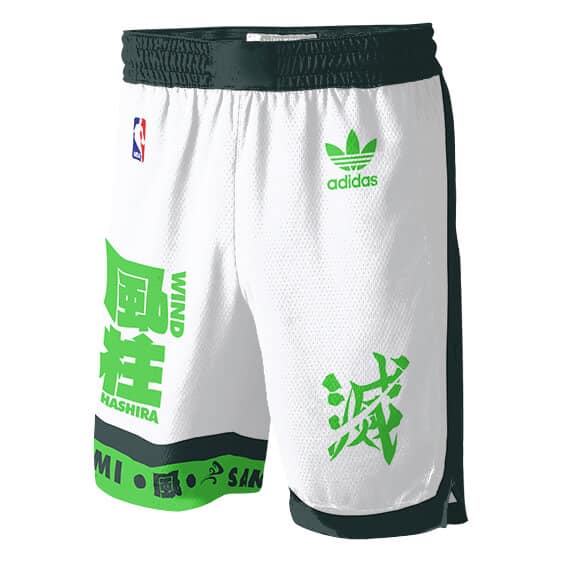 Sanemi Shinazugawa Adidas Wind Hashira NBA Shorts