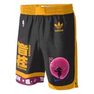 Tengen Uzui Adidas NBA Sound Hashira Jersey Shorts