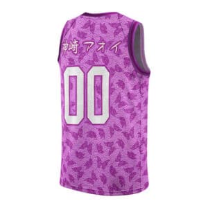 Aoi Kanzaki Butterfly Pattern Basketball Jersey
