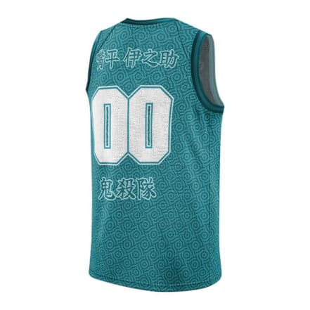 Demon Slayer Inosuke Graphic Art Basketball Jersey