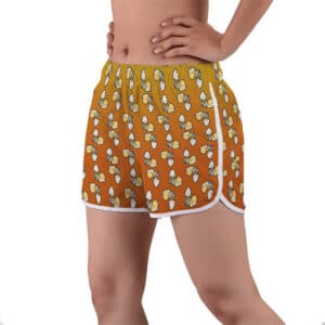 Jigoro Zenitsu Funny Chibi Pattern Women's Shorts