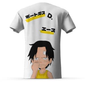 Kid Luffy & Ace Picking Nose Funny One Piece Shirt