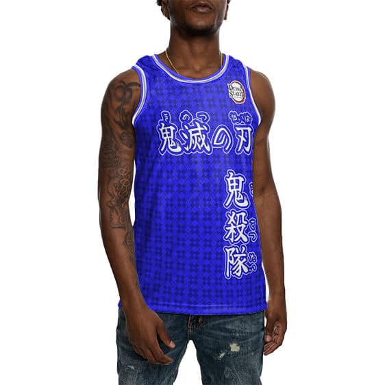 Kunoichi Ninja Suma Blue Basketball Jersey
