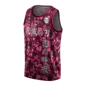 Love Breathing Sixth Form Kanji Basketball Jersey