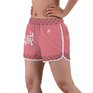 Nike Nezuko Demon Slayer Pink Women's Swim Shorts