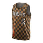 Tanjuro Kamado Haori Pattern Basketball Uniform