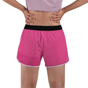Nezuko Nike Minimalist Pink Women’s Beach Shorts