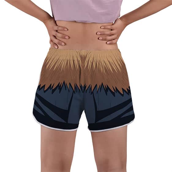 Demon Slayer Inosuke Cosplay Women's Beach Shorts