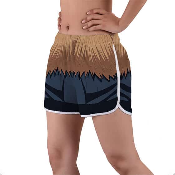 Demon Slayer Inosuke Cosplay Women's Beach Shorts
