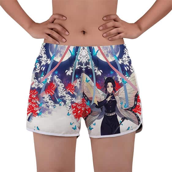 Shinobu Kocho Insect Hashira Art Women's Shorts