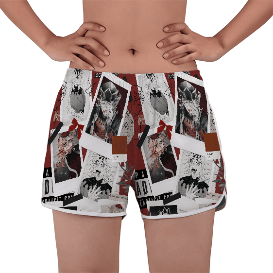Doma Collage Art Demon Slayer Women’s Swim Shorts
