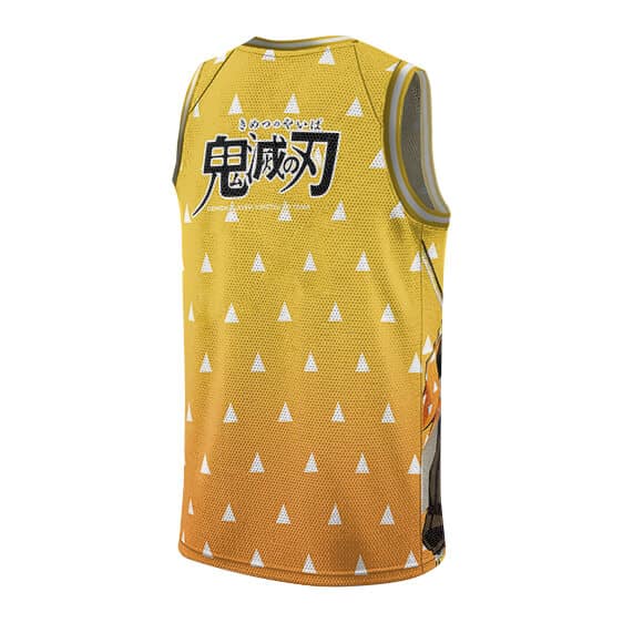 Zenitsu Agatsuma Haori Art Basketball Uniform