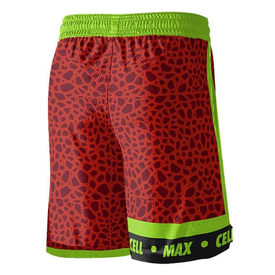 DBZ Cell Max Pattern NBA Adidas Basketball Shorts