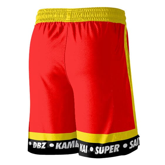 DBZ Son Goku Go Kanji Adidas Basketball Shorts