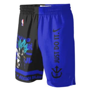 DBZ Vegeta SSJ Blue Nike Just Do It Jersey Shorts