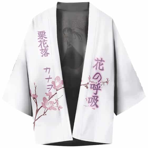 Demon Slayer Kanao Tsuyuri Butterfly Design Kimono