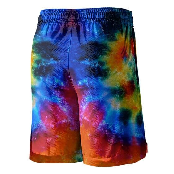 Dragon Ball Super Broly Tie Dye Art Jersey Shorts