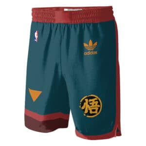 Goku God Officer Uniform NBA Adidas Jersey Shorts