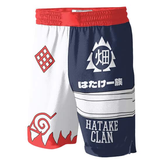Hatake Clan Symbol Konoha Logo Basketball Shorts