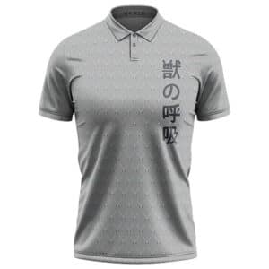 Inosuke Dual Nichirin Blade Pattern Tennis Shirt