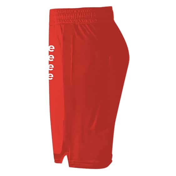 Jumping Kid Goku Supreme Art Red Jersey Shorts