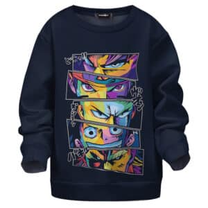 Luffy Goku Naruto Saitama All Might Kids Sweater
