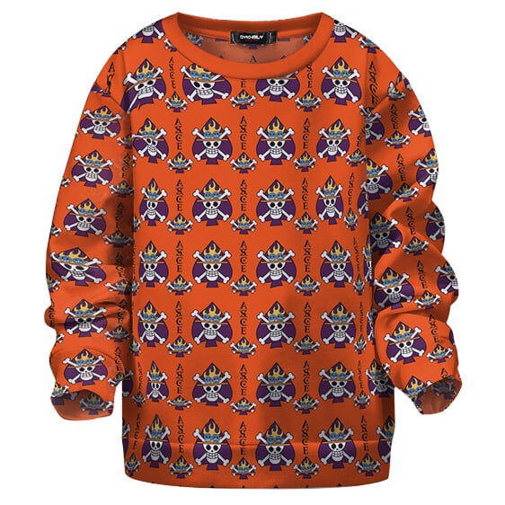 Portgas D. Ace Jolly Roger Children Sweater
