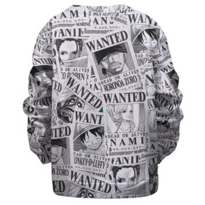 Straw Hat Pirates Wanted Poster Children Sweater