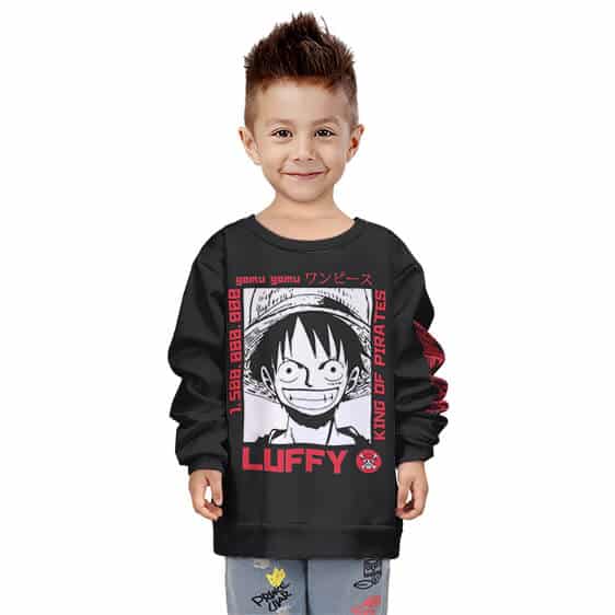 Luffy King of Pirates Gomu Gomu Children Sweater