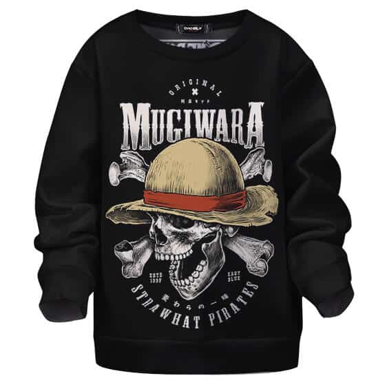 Mugiwara Straw Hat Pirates Skull Kids Sweatshirt