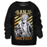 Sanji Black Leg Sporty Children Sweatshirt