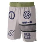 Nara Clan Symbol Konoha Logo Basketball Shorts
