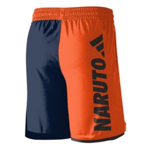 Naruto Adidas All Iconic Logos Merge Jersey Shorts