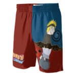 Naruto Shippuden Sasuke Two-Tone Jersey Shorts